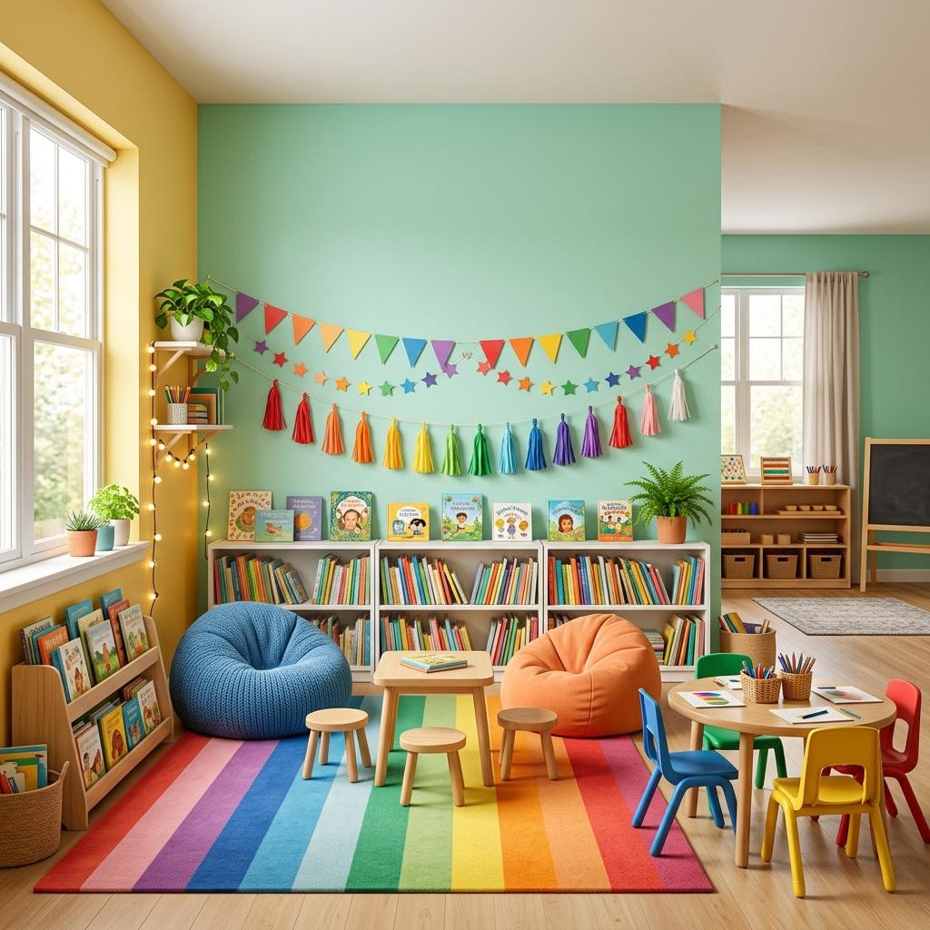 Rainbow Reading Nook preview